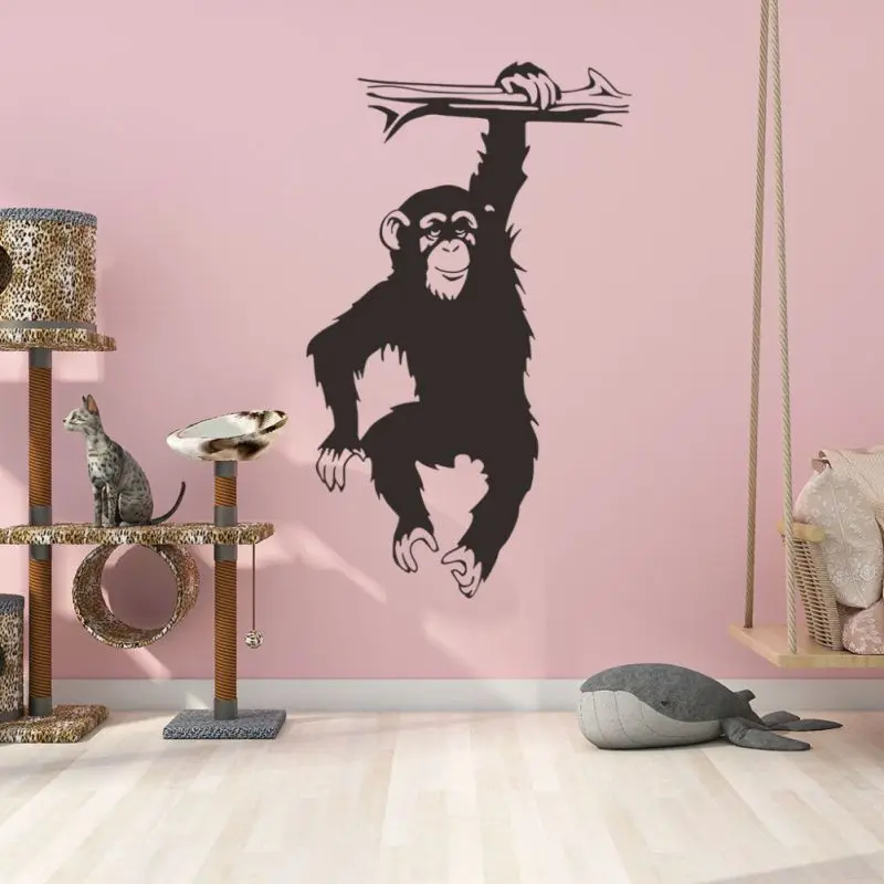 Black Gorilla Monkey Wall Stickers PVC Self-Adehesive Living Room Bedroom Background Wall Decor
Black Gorilla Monkey Wall Stickers PVC Self-Adehesive Living Room Bedroom Background Wall Decor