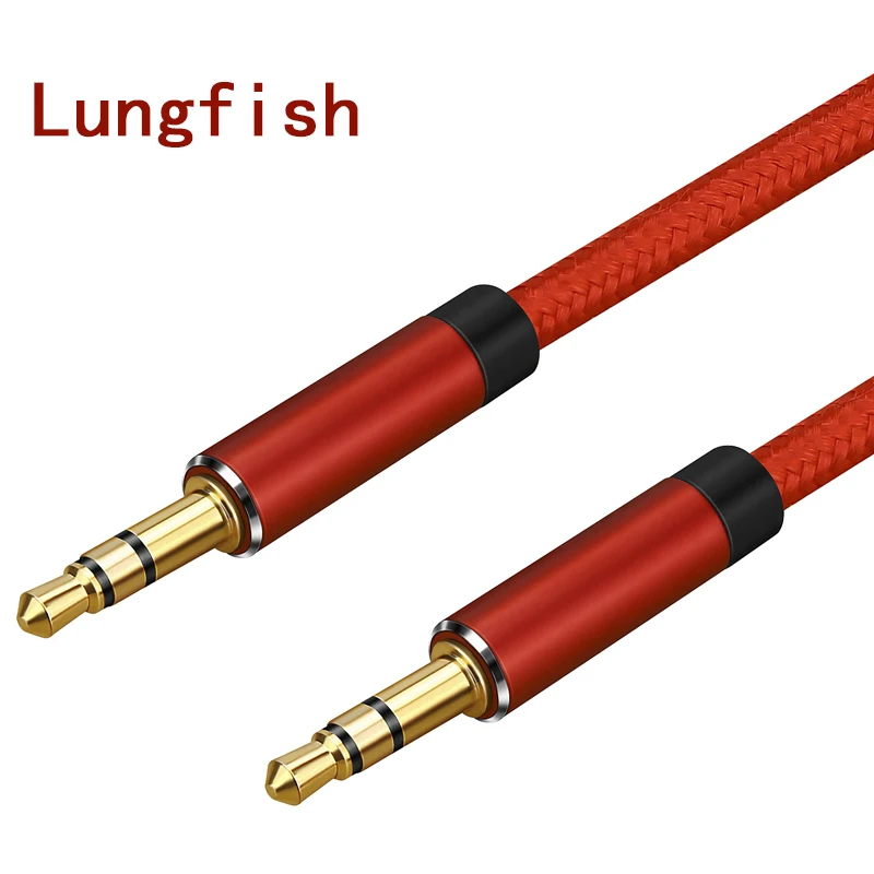 Lungfish 3.5mm Aux Audio Cable Male to Male Auxiliary Cable Headphone Car Stereo Phone Speaker Audio Jack1m 2m 3m 5m
Lungfish 3.5mm Aux Audio Cable Male to Male Auxiliary Cable Headphone Car Stereo Phone Speaker Audio Jack1m 2m 3m 5m