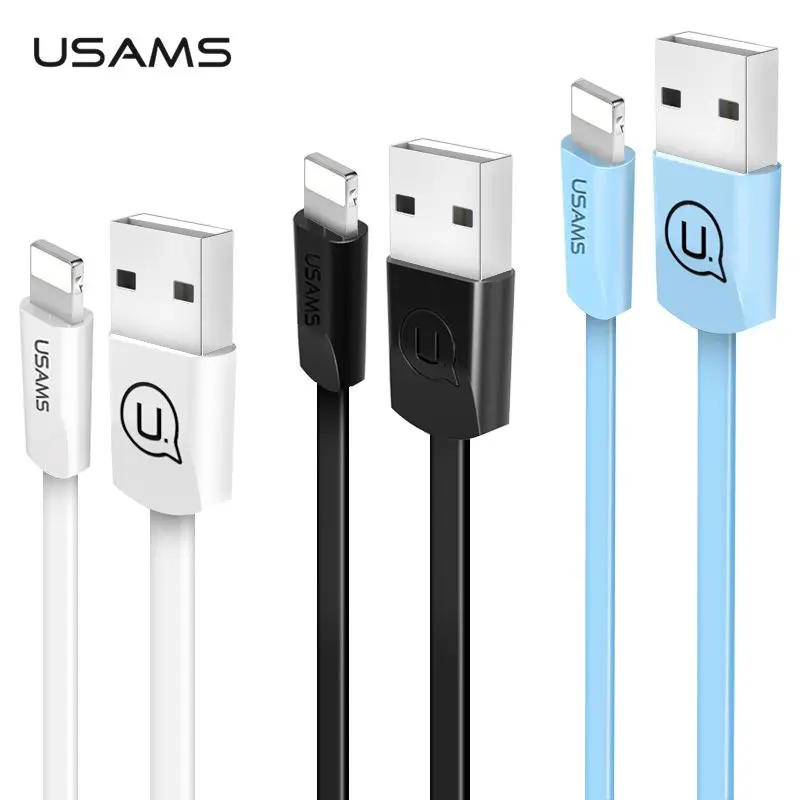 For iPhone 6 Cable, USAMS Data Sync USB Cable For Apple iPhone X 8 7 6 5s Se 2A Faster Charger Cable for iPad iPod
For iPhone 6 Cable, USAMS Data Sync USB Cable For Apple iPhone X 8 7 6 5s Se 2A Faster Charger Cable for iPad iPod