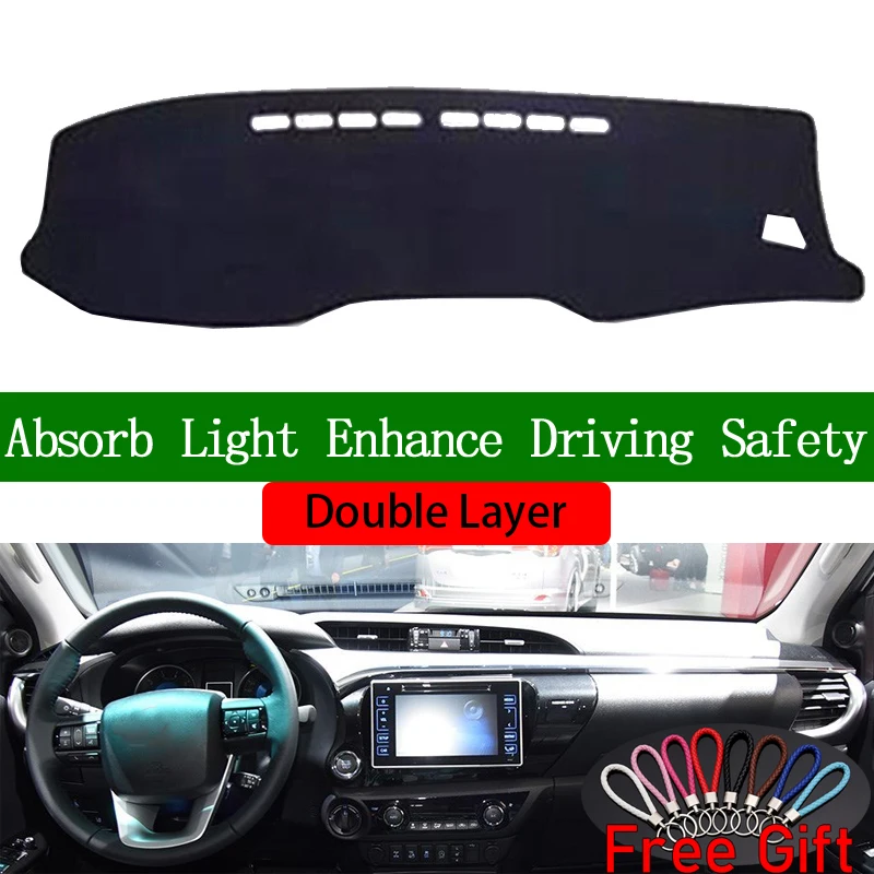 Double Layer Car Stickers For Toyota Hilux SR5 REVO Hi-Rider 2015 2016 2017 2018 Dashboard Cover Car Accessories Car Decals
Double Layer Car Stickers For Toyota Hilux SR5 REVO Hi-Rider 2015 2016 2017 2018 Dashboard Cover Car Accessories Car Decals