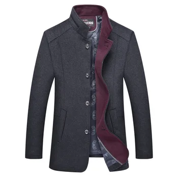 Brand New Mens Wool Coat Witner Fashion Fur Collar Male Casual Pea Coat Men Long Jacket Overcoat Abrigo Hombre M-4XL AY1717
Brand New Mens Wool Coat Witner Fashion Fur Collar Male Casual Pea Coat Men Long Jacket Overcoat Abrigo Hombre M-4XL AY1717
