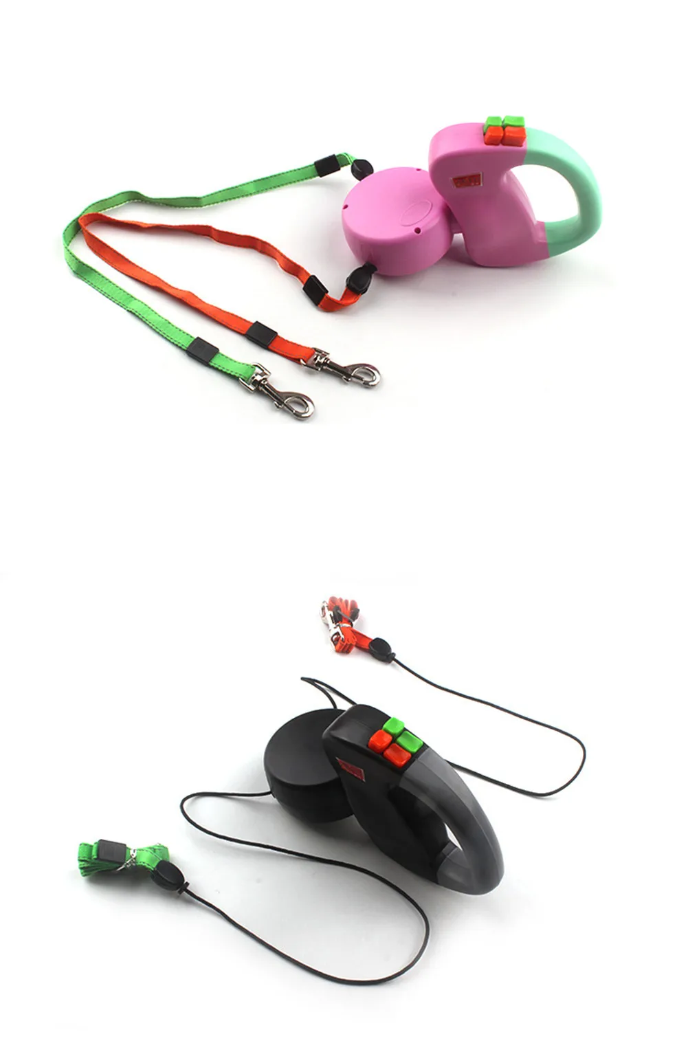 Automatic Double Head Retractable Traction Rope