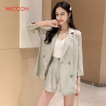 2020 New Ladies Two Piece Blazer Suits Summer Autumn Shorts Suits Long Sleeve Casual Shorts+Blazers 2 Piece Women's Sets Jacket
2020 New Ladies Two Piece Blazer Suits Summer Autumn Shorts Suits Long Sleeve Casual Shorts+Blazers 2 Piece Women's Sets Jacket