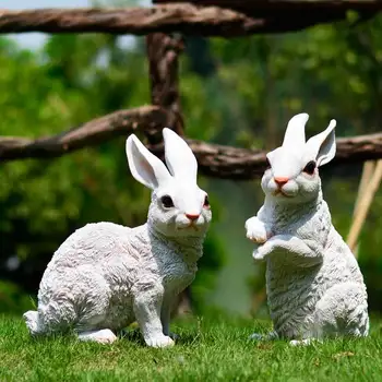 Rabbit ornaments home jewelry simulation animal garden living room courtyard wedding gifts
Rabbit ornaments home jewelry simulation animal garden living room courtyard wedding gifts
