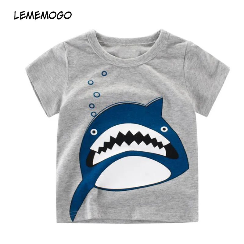 lememogo Cotton Summer Boys T-shirt Tops New Baby Animal Cartoon Short sleeve T-shirt for Kids Top boy Children's clothes 2-9y
lememogo Cotton Summer Boys T-shirt Tops New Baby Animal Cartoon Short sleeve T-shirt for Kids Top boy Children's clothes 2-9y