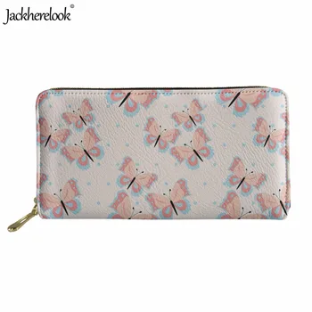 Jackherelook Brand Design Women PU Leather Wallets Pretty Pink Butterfly Printed Woman Long Zipper Purse Fashion ID Card Holder
Jackherelook Brand Design Women PU Leather Wallets Pretty Pink Butterfly Printed Woman Long Zipper Purse Fashion ID Card Holder