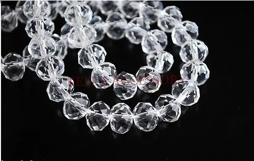 Wholesale 140pcs/lot 8MM Clear White Faceted Crystal Rondelle Beads Loose Glass Spacer Beads For Jewelry Making Craft DIY Beads
Wholesale 140pcs/lot 8MM Clear White Faceted Crystal Rondelle Beads Loose Glass Spacer Beads For Jewelry Making Craft DIY Beads