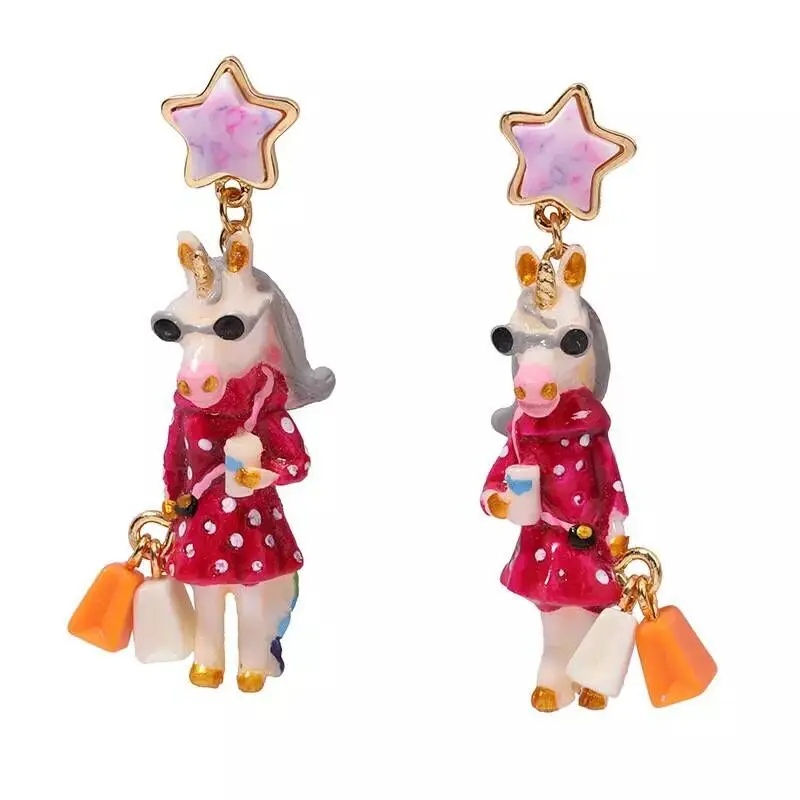 2018 Amybaby Designer Enamel Glaze Pumpkin Mouse Glass Shoes Girls Womens No Piercing Stud Earring Jewelry For Party
2018 Amybaby Designer Enamel Glaze Pumpkin Mouse Glass Shoes Girls Womens No Piercing Stud Earring Jewelry For Party