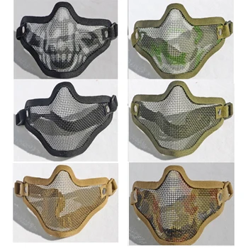Army fans enthusiasts BB gun tactical game face shield V2 earmuffs wire mesh mask Air gun game camouflage mask Green CS field
Army fans enthusiasts BB gun tactical game face shield V2 earmuffs wire mesh mask Air gun game camouflage mask Green CS field