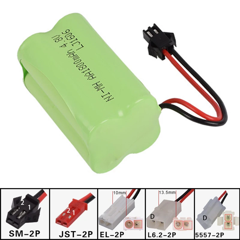 

4.8v 1800mah AA NI-MH X Battery Electric toys Remote car ship robot rechargeable free shipping