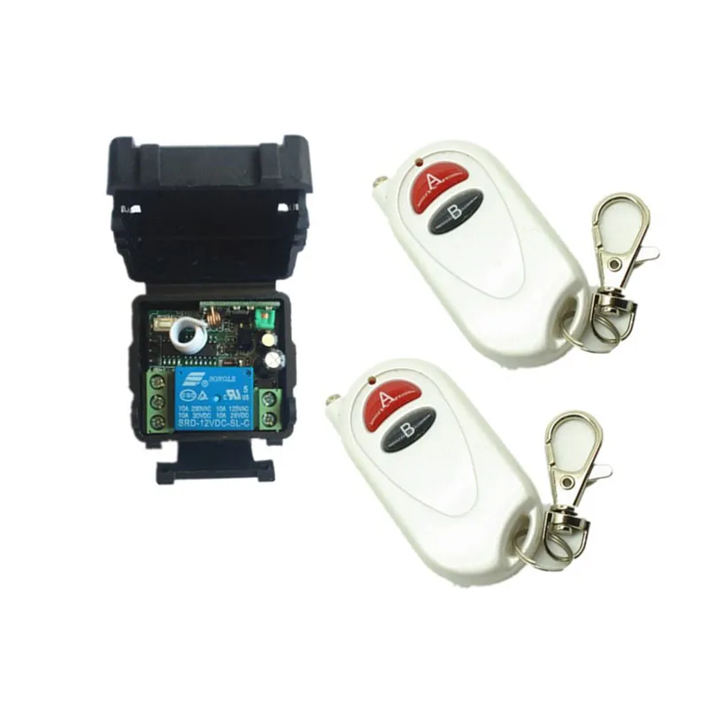 DC 12v 10A 1CH wireless RF Remote Control Switch Transmitter+ Receiver For Access/door Control System
DC 12v 10A 1CH wireless RF Remote Control Switch Transmitter+ Receiver For Access/door Control System