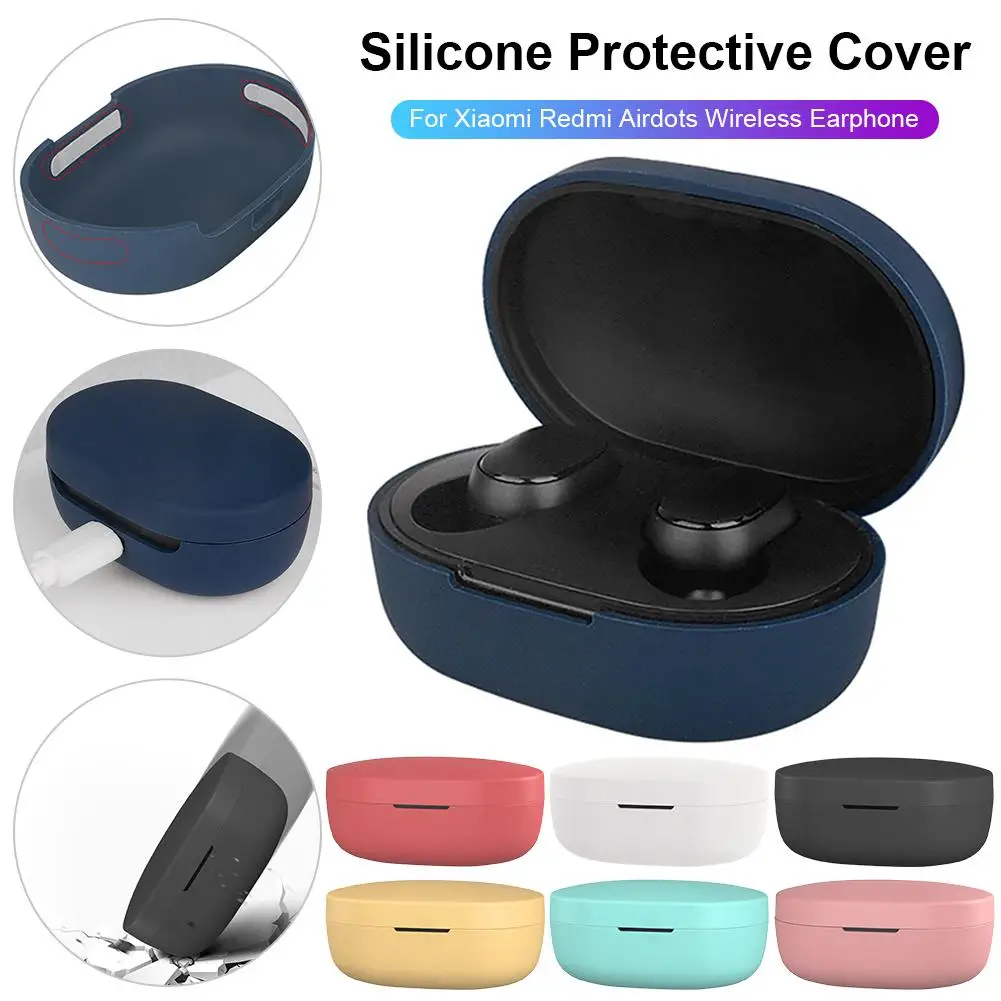 New Anti-shock Silicone Protective Case Cover for Xiaomi Redmi Airdots Wireless Earphone Charging Case Box Earphone Accessories
New Anti-shock Silicone Protective Case Cover for Xiaomi Redmi Airdots Wireless Earphone Charging Case Box Earphone Accessories