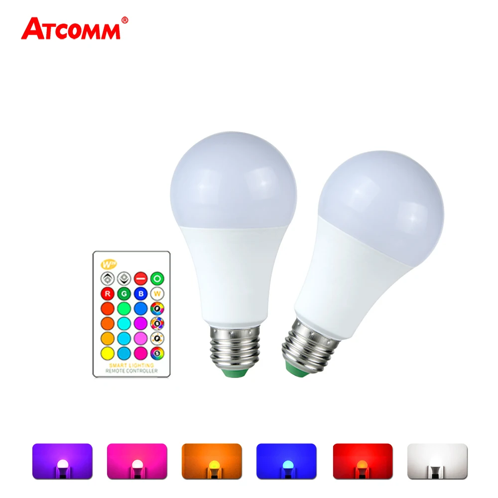5W 10W 15W E27 RGB LED Spotlight Bulb Ampoule LED E27 5 Levels Dimmable 85-265V Night Lamp With 24 Key IR Remote RGB White
5W 10W 15W E27 RGB LED Spotlight Bulb Ampoule LED E27 5 Levels Dimmable 85-265V Night Lamp With 24 Key IR Remote RGB White