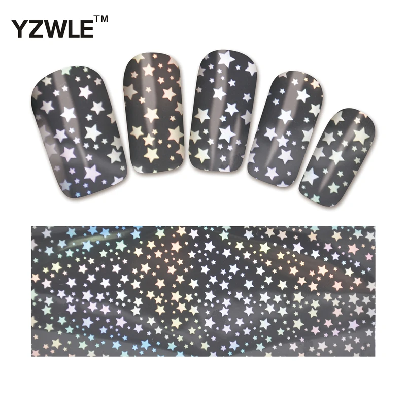 YWK 1 Pack(10Pcs) DIY Nail Art Transfer Foil Decal Beauty Craft Decorations Accessories For Manicure Salon #XKT-N07
YWK 1 Pack(10Pcs) DIY Nail Art Transfer Foil Decal Beauty Craft Decorations Accessories For Manicure Salon #XKT-N07