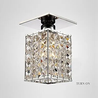 Modern LED K9 Crystal Ceiling Lights With 1 Light, For Home Lightings Lustre De Cristal,E27*1 Bulb Included
Modern LED K9 Crystal Ceiling Lights With 1 Light, For Home Lightings Lustre De Cristal,E27*1 Bulb Included