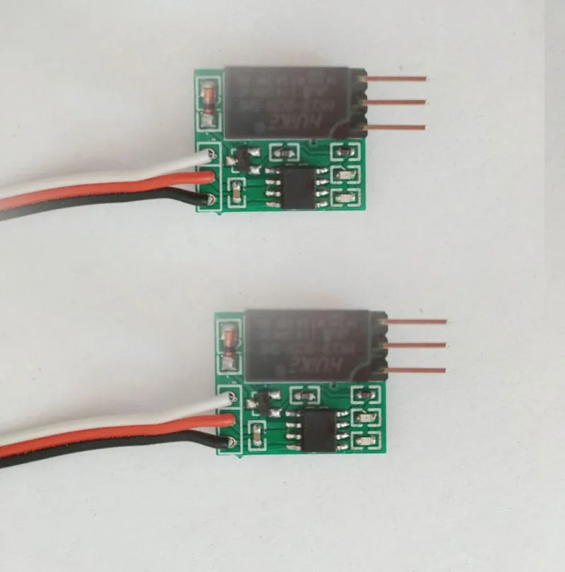 2PCs Electronic Relay Switch Module Max 2A LED/Camera/BB Buzzer/Smoking Controller Servo Signal Input Reply Switch For RC Drone
2PCs Electronic Relay Switch Module Max 2A LED/Camera/BB Buzzer/Smoking Controller Servo Signal Input Reply Switch For RC Drone