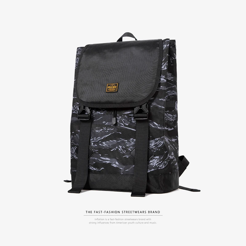 INFLATION Camouflage Men's Backpack Street Hip Hop Style Men and Women bag School Shoulder Travel Backpack 106AI2017
INFLATION Camouflage Men's Backpack Street Hip Hop Style Men and Women bag School Shoulder Travel Backpack 106AI2017