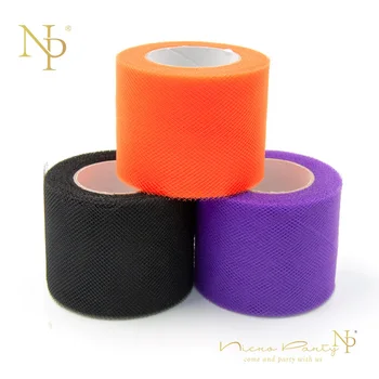 Nicro 3pcs/set 25 Yards Halloween Black Orange Purple Tulle Roll Tutu Skirt DIY Birthday Decor Decoration Home Party #Tul12
Nicro 3pcs/set 25 Yards Halloween Black Orange Purple Tulle Roll Tutu Skirt DIY Birthday Decor Decoration Home Party #Tul12