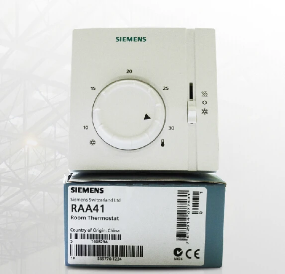 Central heating and cooling the mechanical room temperature controller thermostat RAA41
Central heating and cooling the mechanical room temperature controller thermostat RAA41