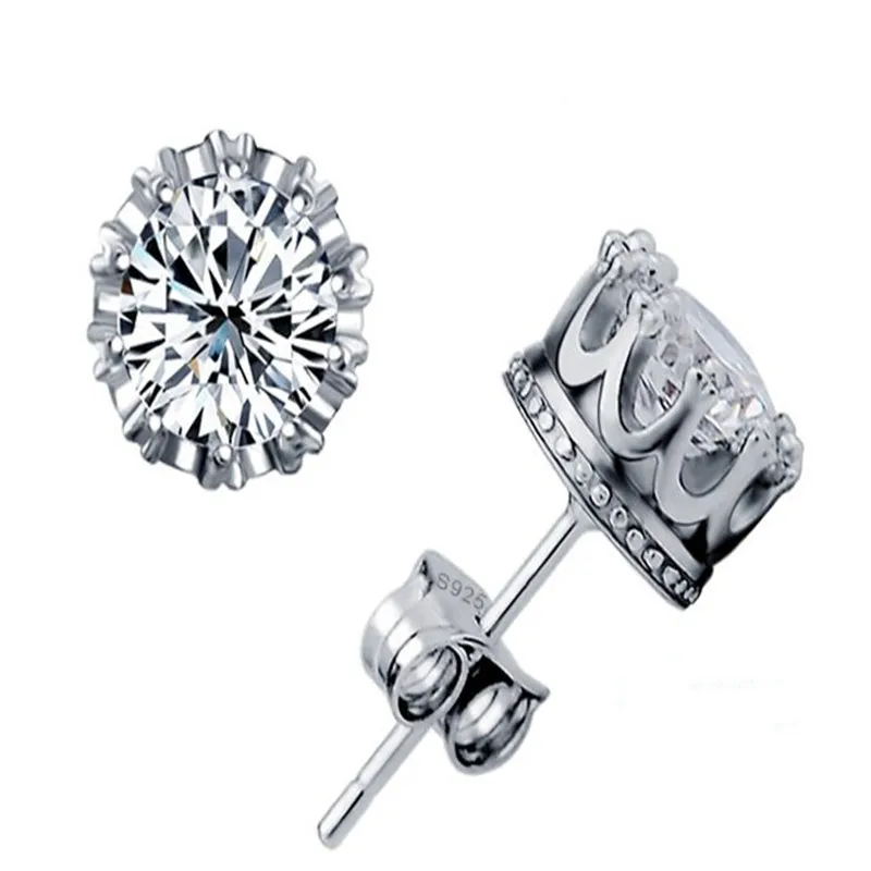 (30 pairs/lot) Fashion Imperial crown 6mm New 2014 Crystal Stud Earrings Wedding Earrings For Women Zirconia CZ earrings
(30 pairs/lot) Fashion Imperial crown 6mm New 2014 Crystal Stud Earrings Wedding Earrings For Women Zirconia CZ earrings