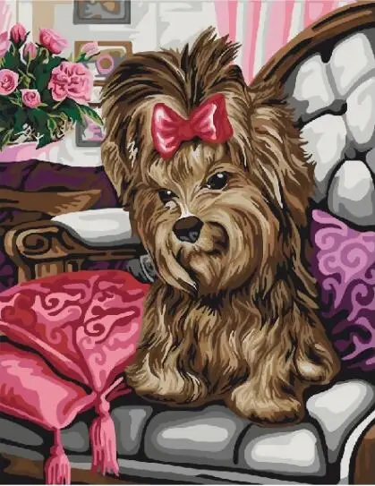 dog Yorkshire terrier Picture Painting By Numbers Kits Abstract Paint by Number Oil Painting Drawing Pictures On Canvas
dog Yorkshire terrier Picture Painting By Numbers Kits Abstract Paint by Number Oil Painting Drawing Pictures On Canvas