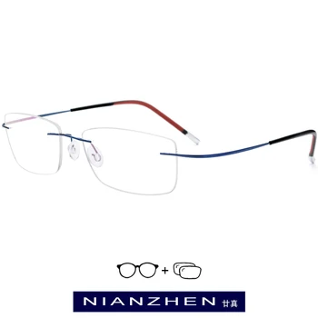 B Titanium Men Rimless Optical Prescription Glasses Frame Women Frameless Eyeglasses Frames 2019 New Ultralight Myopia Eyewear
B Titanium Men Rimless Optical Prescription Glasses Frame Women Frameless Eyeglasses Frames 2019 New Ultralight Myopia Eyewear