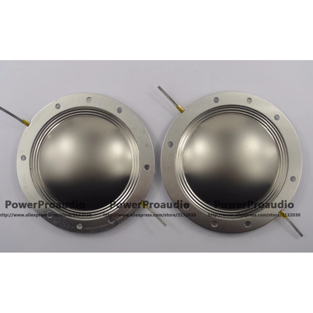 2pcs Replacement diaphragm for P-Audio BMD750 Turbosound CD210 CD212 #10-085 72.2mm Aluminium Wire
2pcs Replacement diaphragm for P-Audio BMD750 Turbosound CD210 CD212 #10-085 72.2mm Aluminium Wire