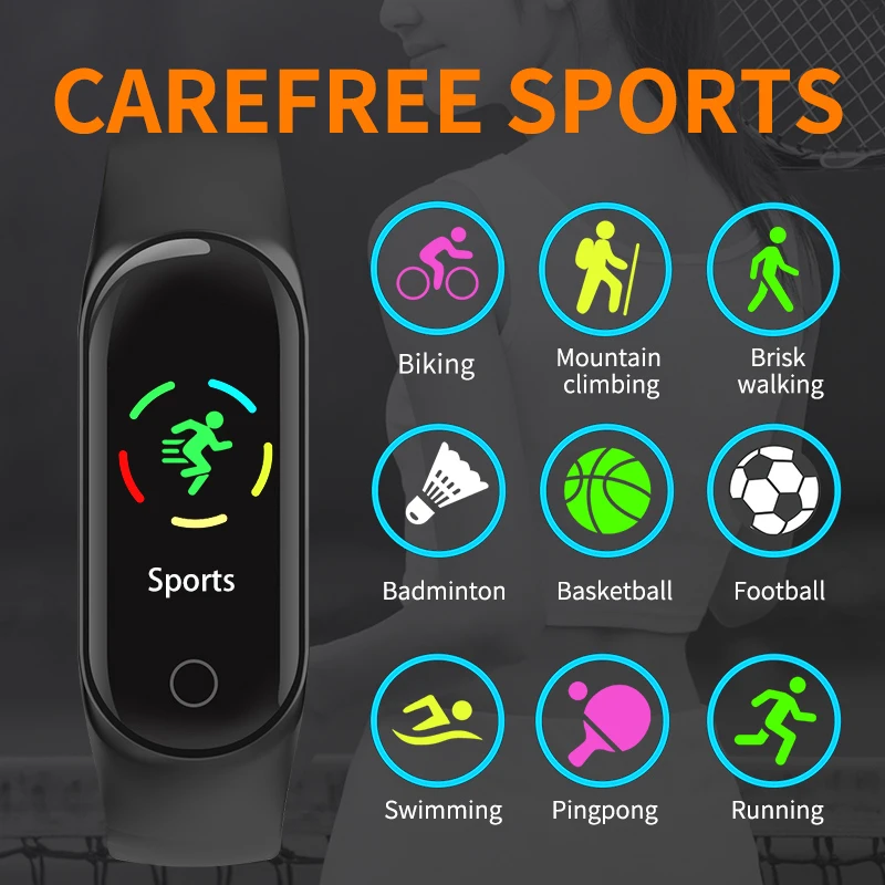 SENSTHEN Sport Smartband Fitness Bracelet Color Screen Weather Forecast Blood Pressure Wristband Activity Tracker Watches
SENSTHEN Sport Smartband Fitness Bracelet Color Screen Weather Forecast Blood Pressure Wristband Activity Tracker Watches