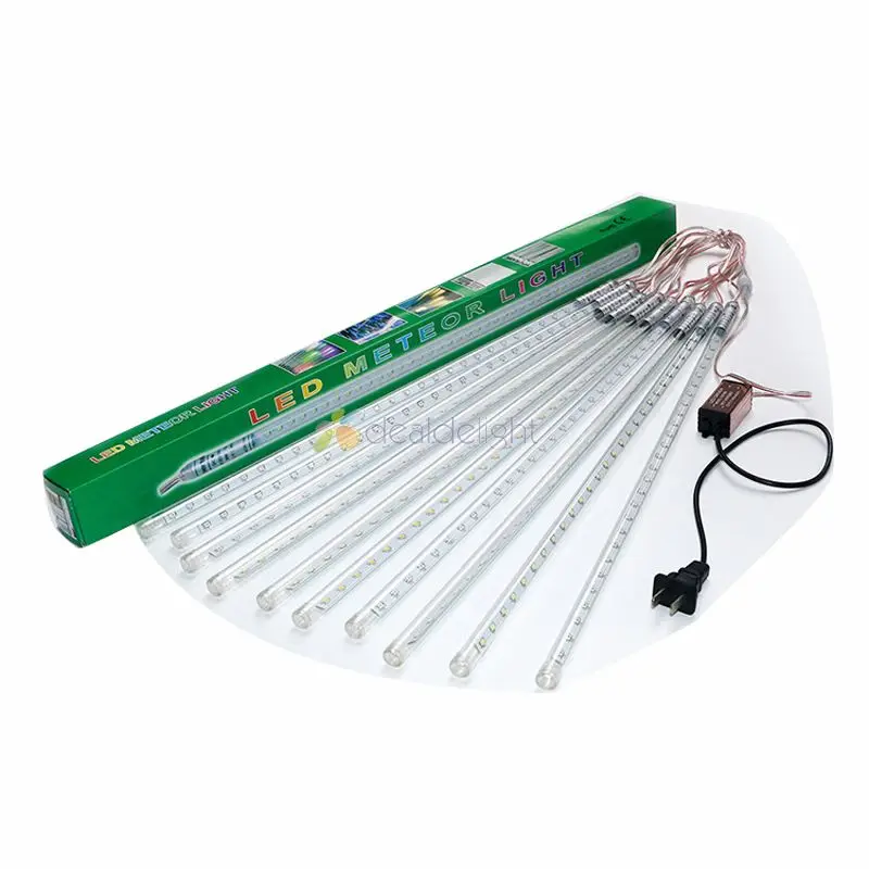2sets 80cm 2835 SMD LED Meteor Shower Rain lights , tree pendant Christmas tube ,10pcs 80cm tubes/set with driver
2sets 80cm 2835 SMD LED Meteor Shower Rain lights , tree pendant Christmas tube ,10pcs 80cm tubes/set with driver