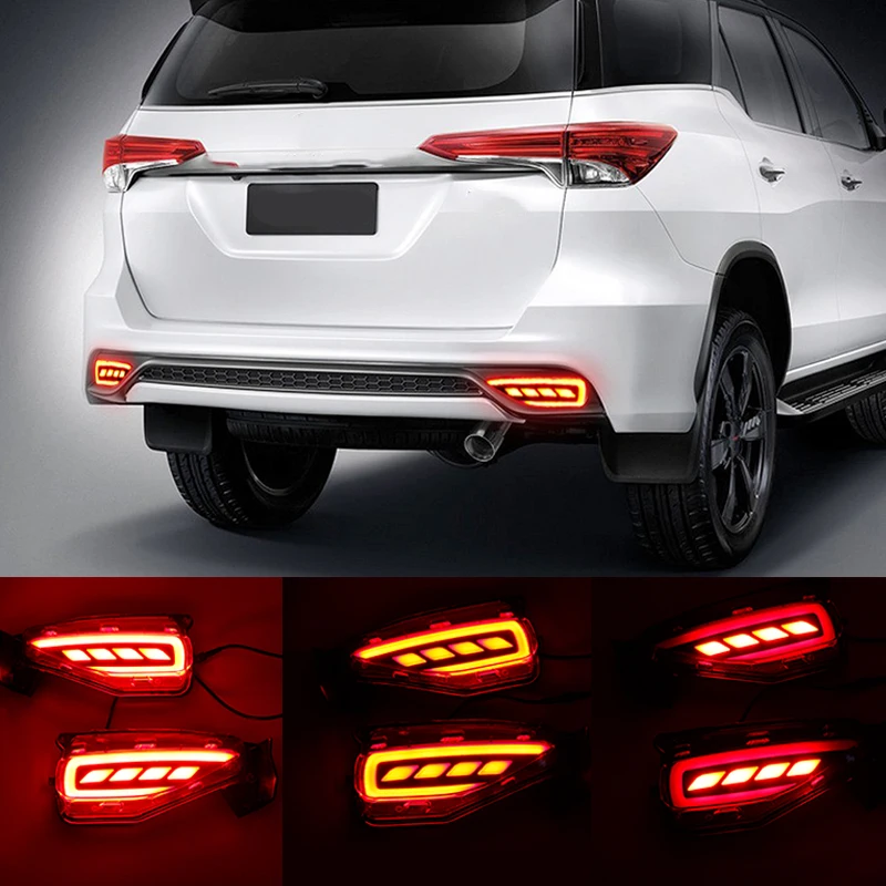 Отражатель заднего бампера OKEEN, светодиодный, для Toyota fortuner 2015, 2016, 2017, задсветильник рь, красный сигнал поворота, стоп-сигнал, противотуманная фара
Отражатель заднего бампера OKEEN, светодиодный, для Toyota fortuner 2015, 2016, 2017, задсветильник рь, красный сигнал поворота, стоп-сигнал, противотуманная фара