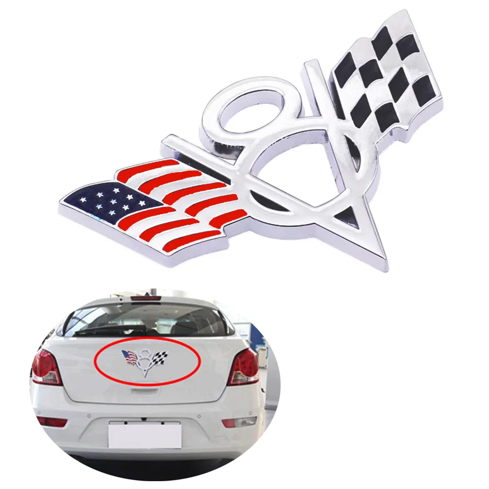 JEAZEA 1PC Car Metal V8 USA American Flag Keychain Key Ring Keyfob Accessory Decal For Ford Chevrolet Car Styling
JEAZEA 1PC Car Metal V8 USA American Flag Keychain Key Ring Keyfob Accessory Decal For Ford Chevrolet Car Styling