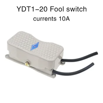 Foot switch pedal power controller ydt1-20 pedal switch reverse switch with double head line.
Foot switch pedal power controller ydt1-20 pedal switch reverse switch with double head line.