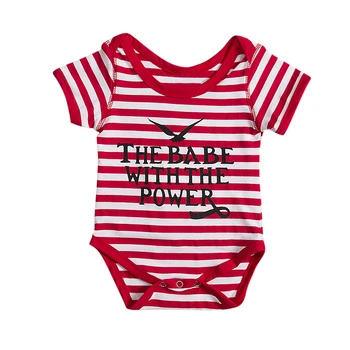 0-18M Newborn Infant Baby Boy Girl Short Sleeve Striped Letter Print Cotton Romper Jumpsuit Outfits Summer Clothes
0-18M Newborn Infant Baby Boy Girl Short Sleeve Striped Letter Print Cotton Romper Jumpsuit Outfits Summer Clothes