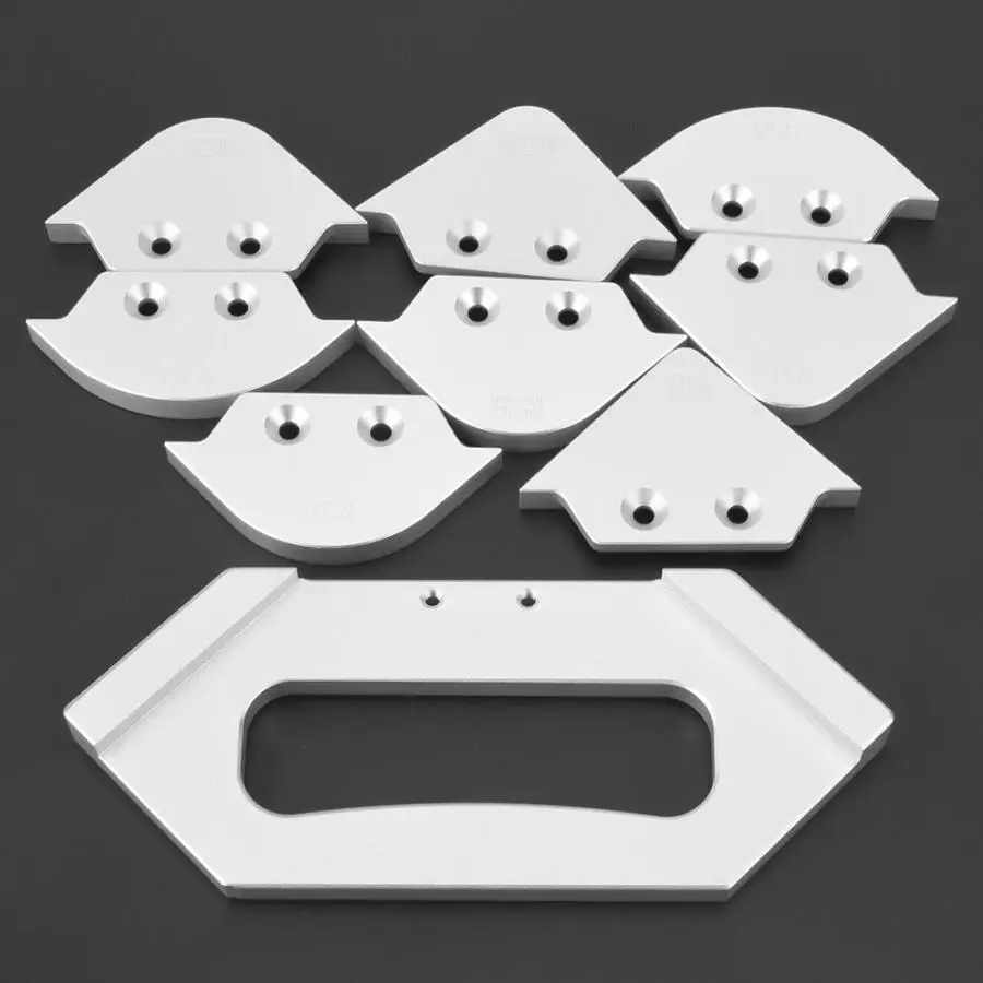 Semi-Fillet Radius Clamp Positioning Template R Angle Locator Aluminum Alloy Woodworking Machi
Semi-Fillet Radius Clamp Positioning Template R Angle Locator Aluminum Alloy Woodworking Machi