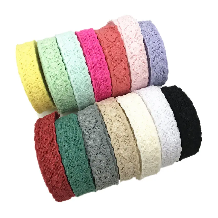 5Yards 3/4'' 19mm Lace trim elastic bands DIY Headband Girls Ponytails decoration Accessories
5Yards 3/4'' 19mm Lace trim elastic bands DIY Headband Girls Ponytails decoration Accessories