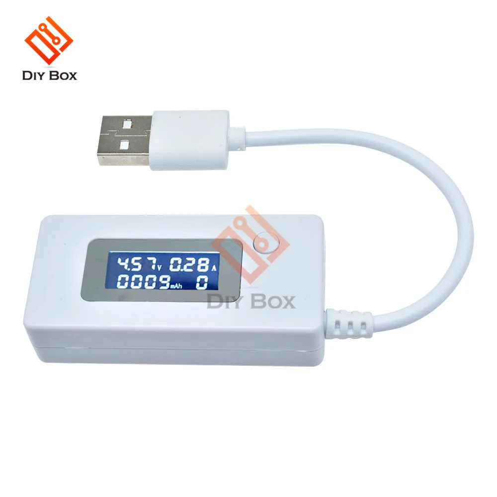 LCD USB Detector Voltmeter Ammeter Mobile Power Charger Capacity Tester Meter Voltage Current Charging Monitor 3V-7V DC 3-7V
LCD USB Detector Voltmeter Ammeter Mobile Power Charger Capacity Tester Meter Voltage Current Charging Monitor 3V-7V DC 3-7V