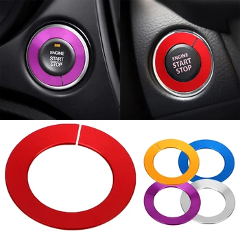 Car Ignition Switch Cover Engine Start Button Ring for Infiniti Q50 QX60 QX50 Q50L QX70 Q70L Keyhole Decoration Car Stickers
Car Ignition Switch Cover Engine Start Button Ring for Infiniti Q50 QX60 QX50 Q50L QX70 Q70L Keyhole Decoration Car Stickers