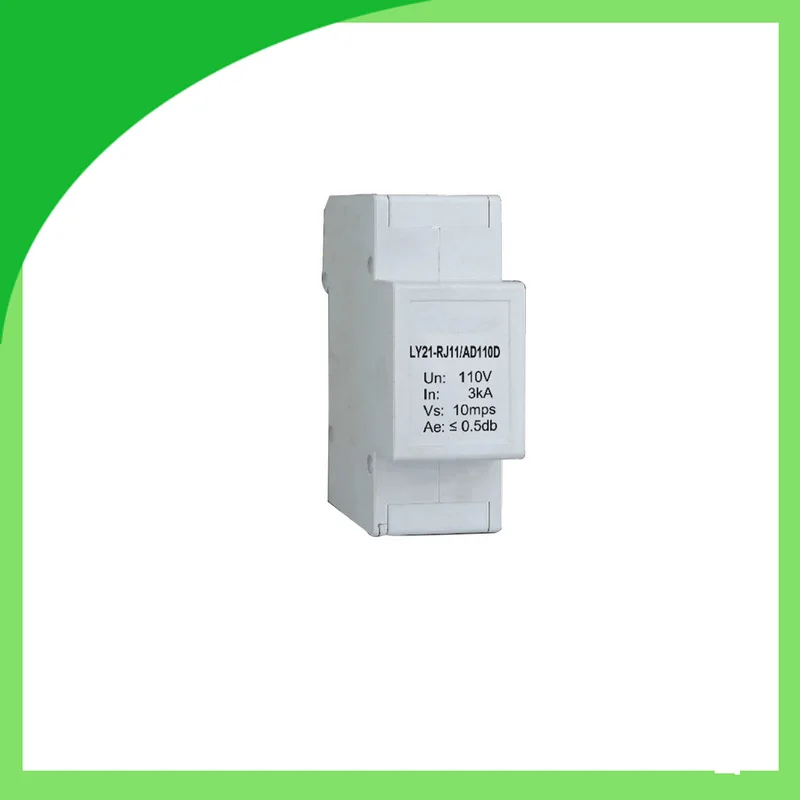 Ly21-Rj11 Series Signal Surge Protective Device (SPD) 220V Surge Protector surge arrester
Ly21-Rj11 Series Signal Surge Protective Device (SPD) 220V Surge Protector surge arrester