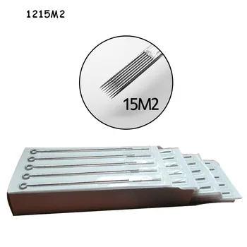 50pcs/box 15M2 Disppsable Sterilized Tattoo Needles Single Stack Magnum Tattoo Needles Stainless Steel tattoo tip tattoo grip
50pcs/box 15M2 Disppsable Sterilized Tattoo Needles Single Stack Magnum Tattoo Needles Stainless Steel tattoo tip tattoo grip