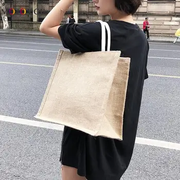 Fashion Ladies Shoulder Handbag Women Large Capacity Top handle Bag Fashion Linen Totes bag 2019
Fashion Ladies Shoulder Handbag Women Large Capacity Top handle Bag Fashion Linen Totes bag 2019