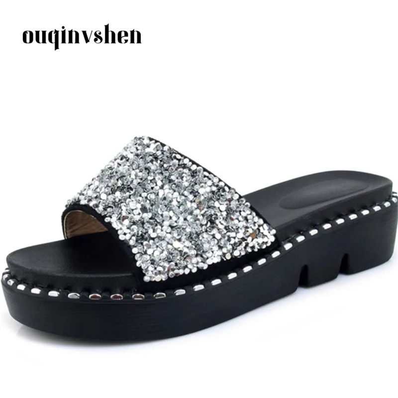 OUQINVSHEN Silver Bling Platform Sandals Large size 30-44 Casual Women Summer Shoes Peep toe Classics Ladies Sandals
OUQINVSHEN Silver Bling Platform Sandals Large size 30-44 Casual Women Summer Shoes Peep toe Classics Ladies Sandals