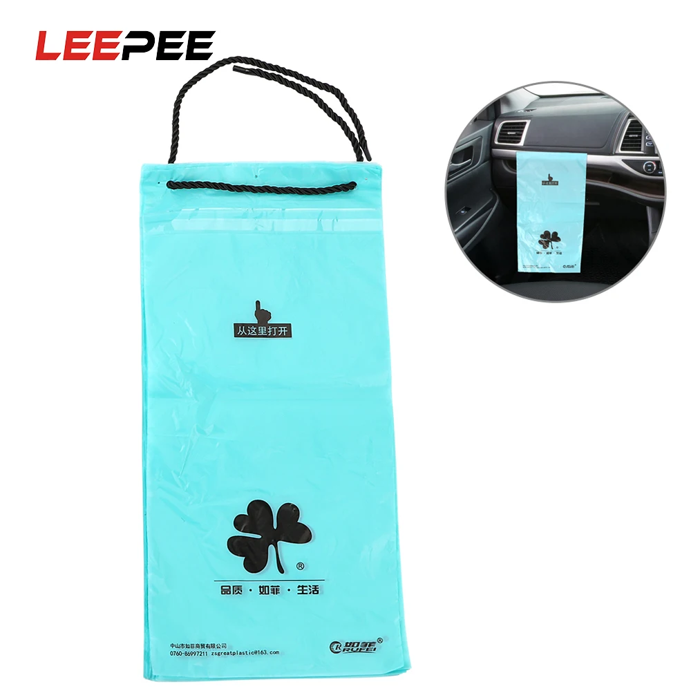 LEEPEE 50 pieces/Pack 38*18cm Storage Bag Car Seat Back Hanging Trash Bin Car Garbage Bag Self-adhesive Disposable Car Organizer
LEEPEE 50 pieces/Pack 38*18cm Storage Bag Car Seat Back Hanging Trash Bin Car Garbage Bag Self-adhesive Disposable Car Organizer