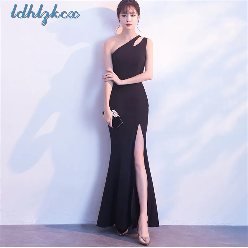 Sexy Dress Women Black Red Split Long Party Dress 2018 Autumn New Temperament Elegant Noble Banquet Host Trumpet Vestidos LD85
Sexy Dress Women Black Red Split Long Party Dress 2018 Autumn New Temperament Elegant Noble Banquet Host Trumpet Vestidos LD85