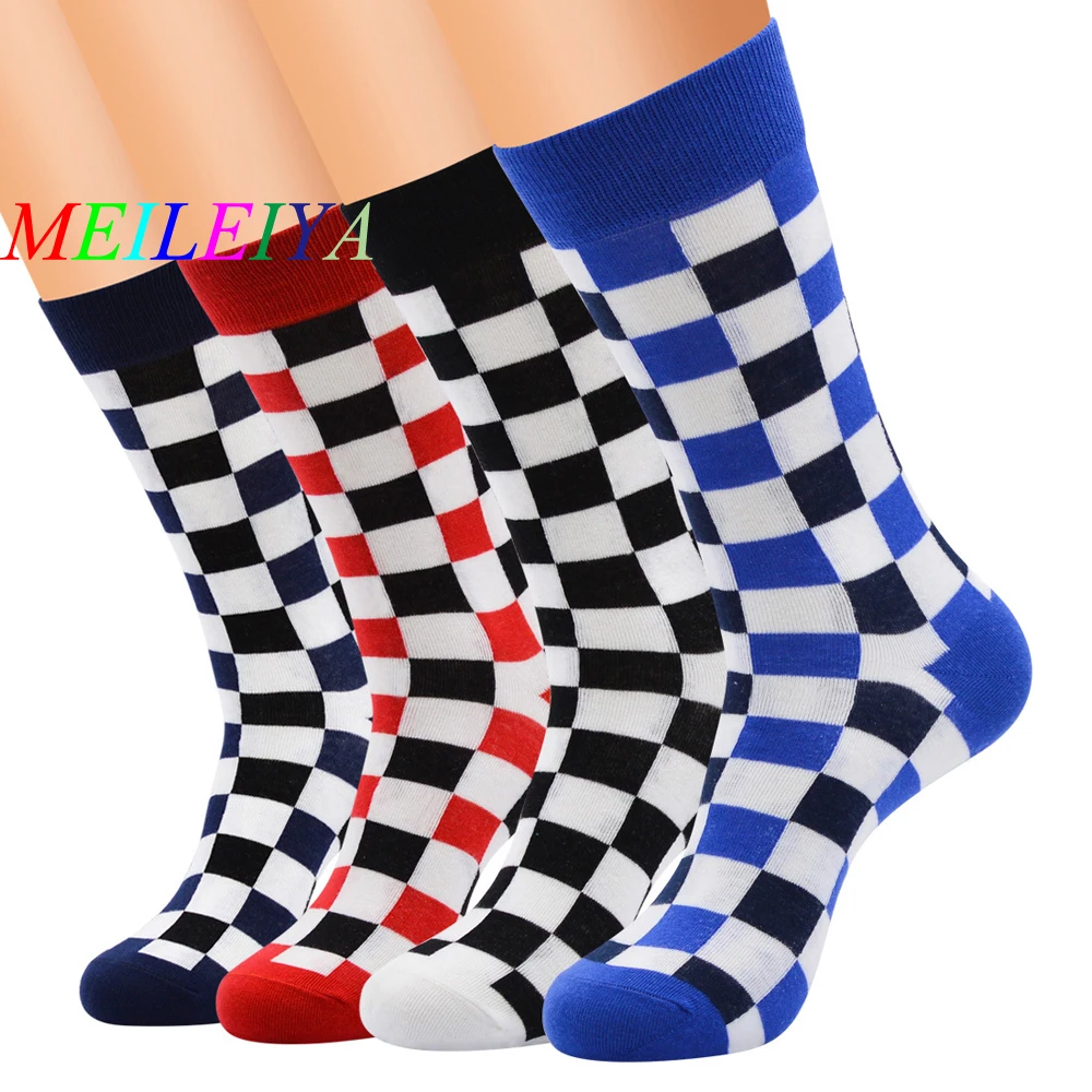 MEI LEI YA 1 Pairs Casual Colorful Happy Socks High Quality Harajuku Style Art Socks Men Cotton Socks Warm Plaid Trend Socks
MEI LEI YA 1 Pairs Casual Colorful Happy Socks High Quality Harajuku Style Art Socks Men Cotton Socks Warm Plaid Trend Socks