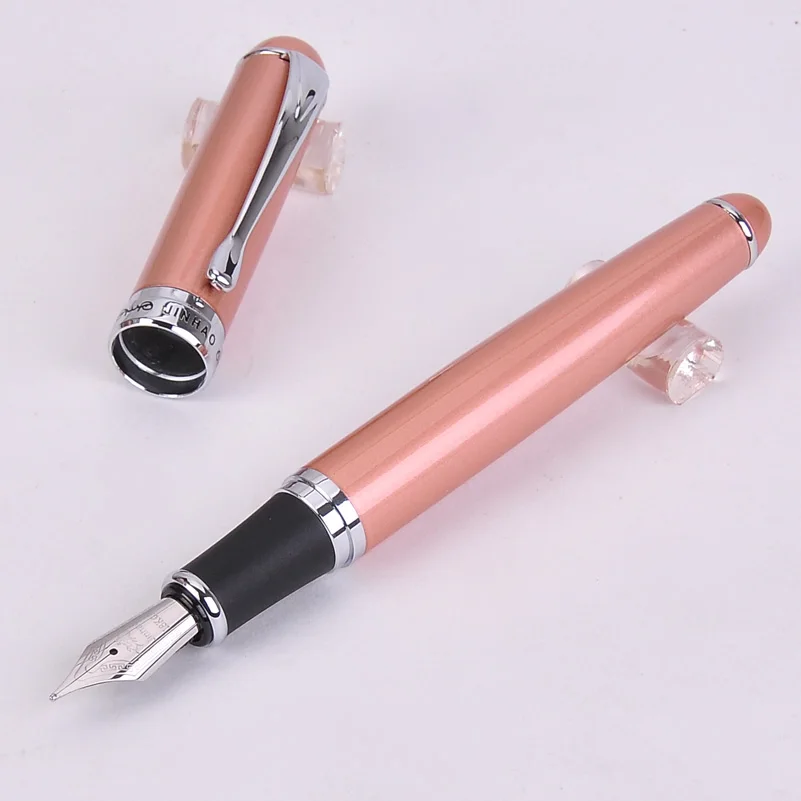 Noble Jinhao 750 Royal Silver Clip Rose Gold/Gold/Silver/Black 11 Colors for Choose 0.7mm Broad Nib Fountain Pen School Supplies
Noble Jinhao 750 Royal Silver Clip Rose Gold/Gold/Silver/Black 11 Colors for Choose 0.7mm Broad Nib Fountain Pen School Supplies
