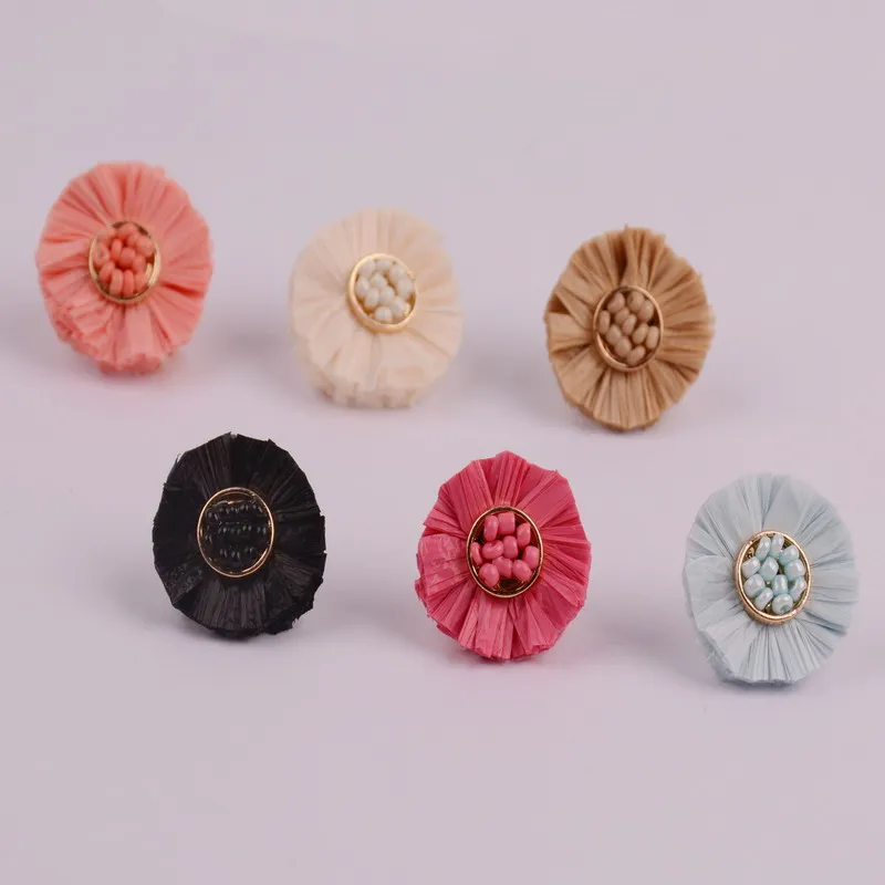 2019 New Fashion Red Rose Natural Color Raffia Fringe Stud Earings Tassel Disk Earrings For Women gift JE0785
2019 New Fashion Red Rose Natural Color Raffia Fringe Stud Earings Tassel Disk Earrings For Women gift JE0785