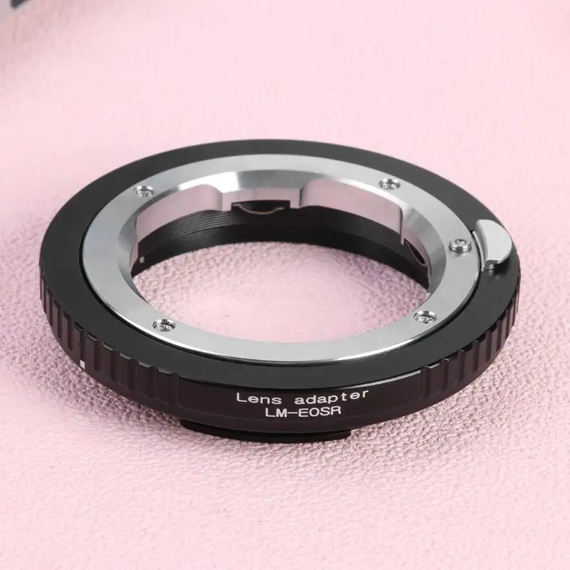 LM-EOS Lens Mount Adapter Ring for Leica M to for Canon EOSR Digital SLR Camera Precise Fabrication To Ensure Perfect Fit
LM-EOS Lens Mount Adapter Ring for Leica M to for Canon EOSR Digital SLR Camera Precise Fabrication To Ensure Perfect Fit