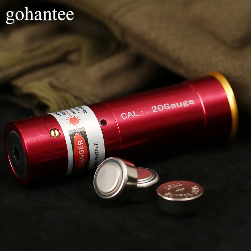 gohantee Hunting Boresighter Tactical 20 Gauge Cartridge Laser Bore Sighter Sight 20GA Red Dot Laser Boresight Rifles Pistol Gun
gohantee Hunting Boresighter Tactical 20 Gauge Cartridge Laser Bore Sighter Sight 20GA Red Dot Laser Boresight Rifles Pistol Gun