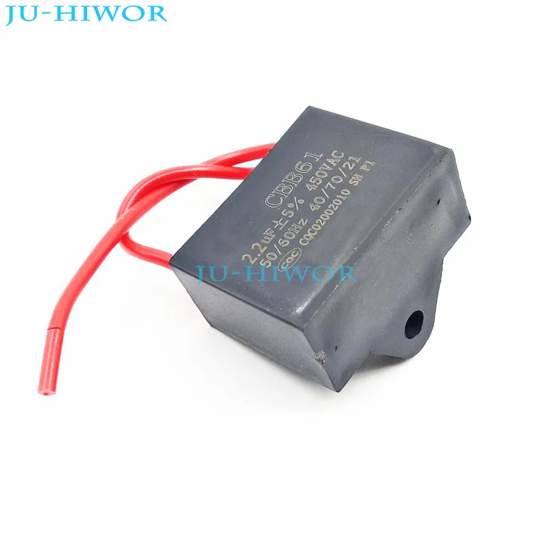 (5pcs/lot) CBB Capacitors 2.2uf 450V AC CBB61 Metallized Capacitor For Motor Start-up Ceiling Fan TOL:5%
(5pcs/lot) CBB Capacitors 2.2uf 450V AC CBB61 Metallized Capacitor For Motor Start-up Ceiling Fan TOL:5%