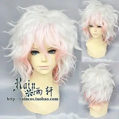 Danganronpa Dangan-Ronpa Nagito Komaeda Fashion Short Pink White Cosplay Wigs
Danganronpa Dangan-Ronpa Nagito Komaeda Fashion Short Pink White Cosplay Wigs